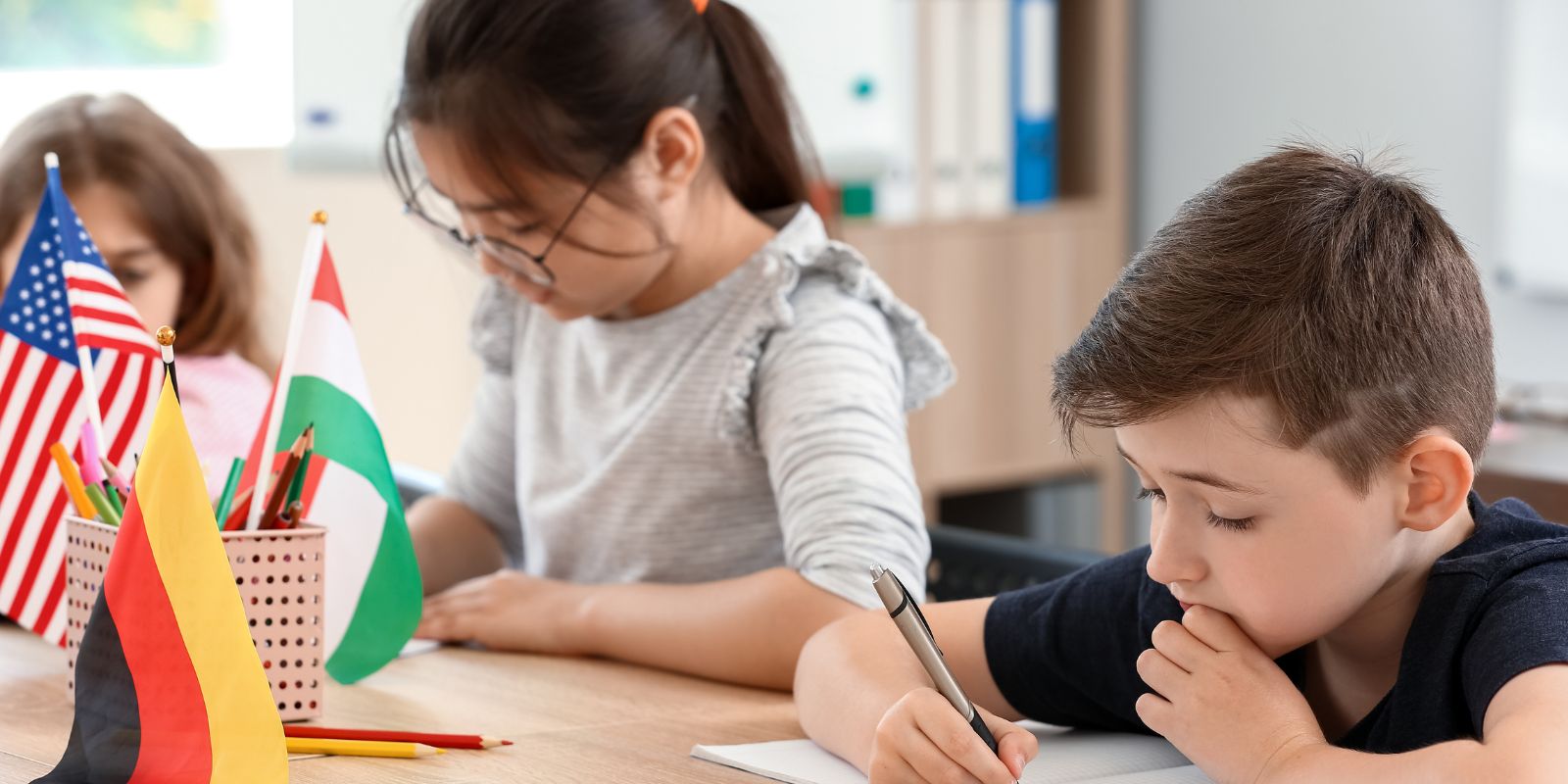 como enseñar ingles a niños